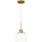 Quoizel Piccolo Pendant Mini Pendant 1 Light Aged Brass QPP6172AB - alternate 1